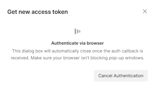 Postman Keycloak authentication using browser